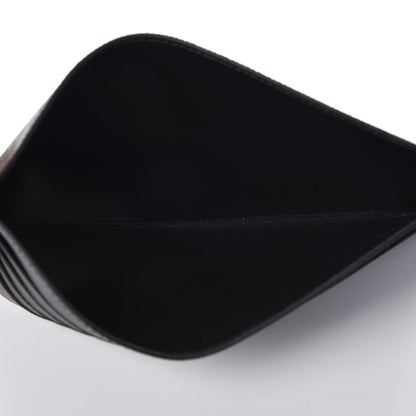Louis Vuitton Calfskin Felicie Chain Wallet Card Holder Insert Black 5 of 6