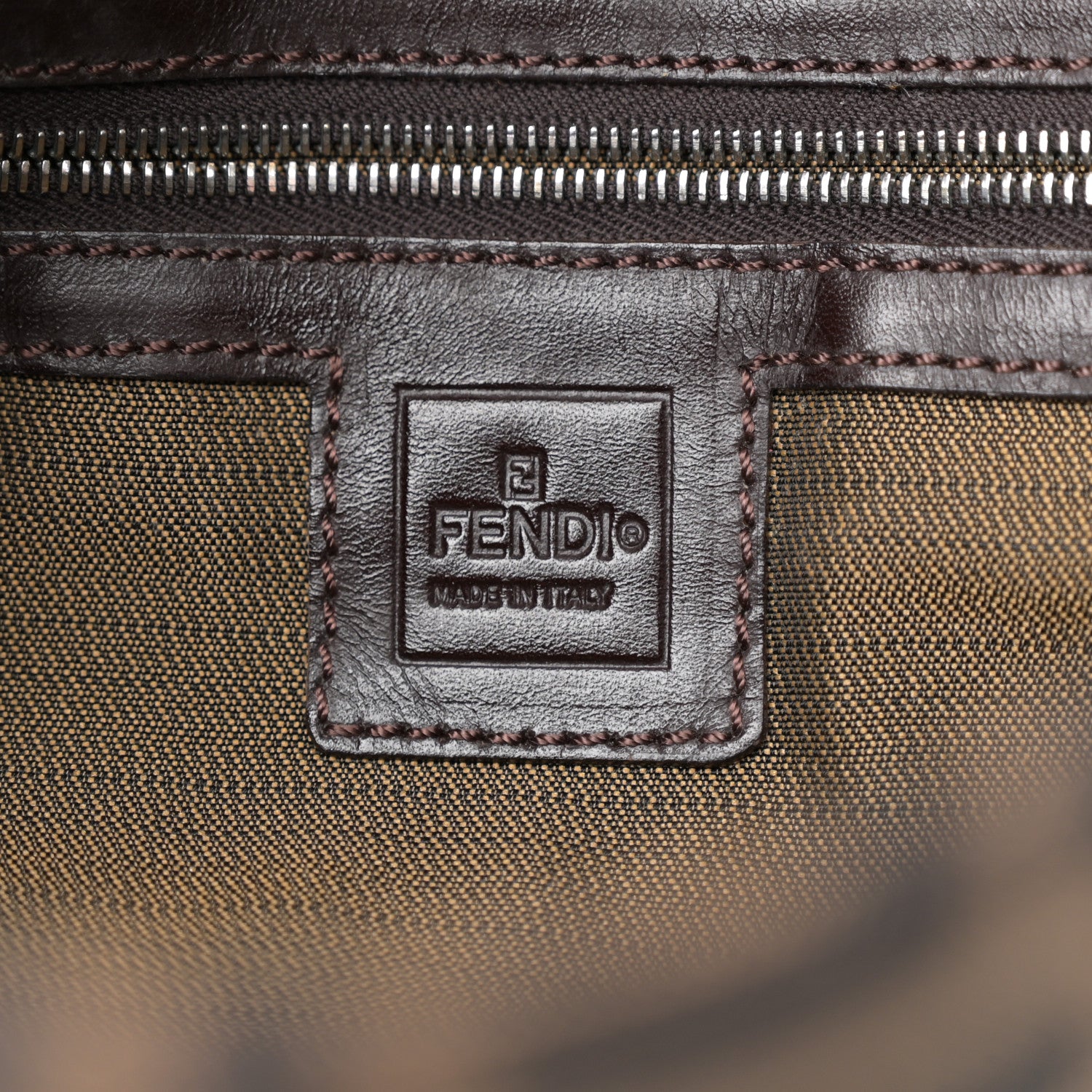 Fendi Zucca Baguette Tobacco 6 of 14