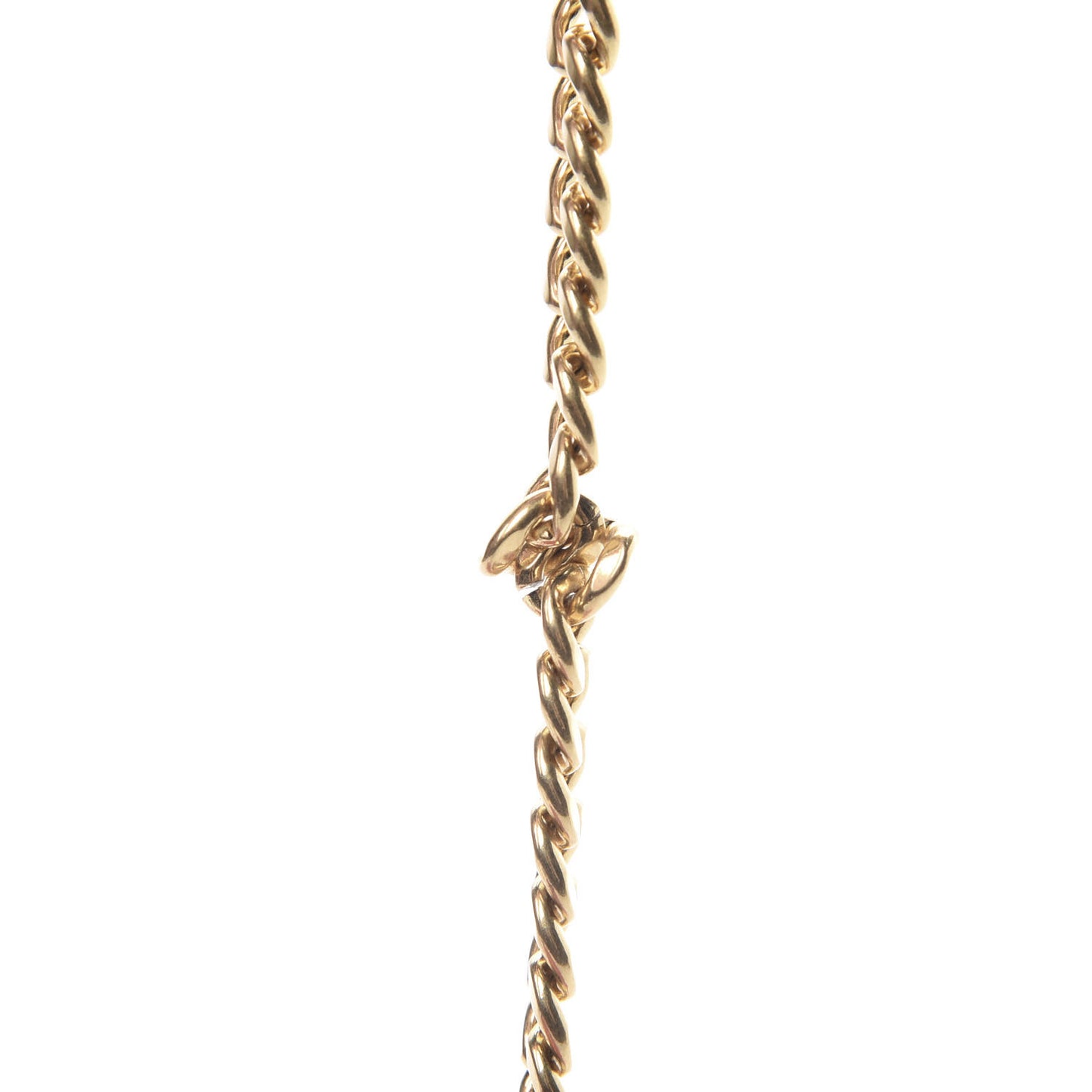 Soft Calfskin Impunture Diagramme Chain Crossbody Peonia