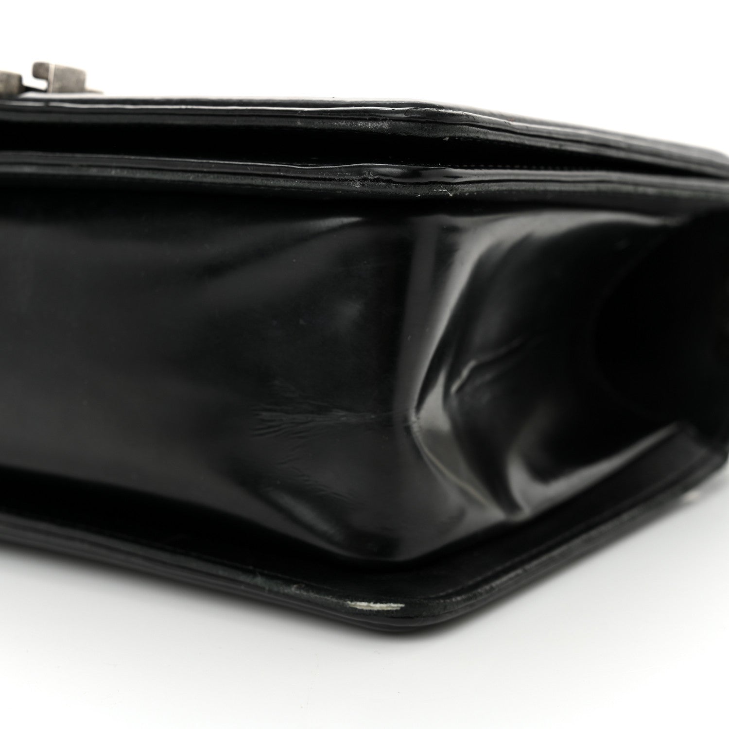 Chanel Glazed Calfskin Medium Boy Flap Black 10 of 13