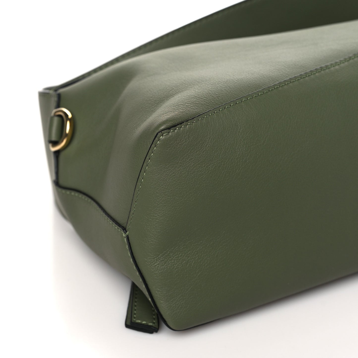 Calfskin Puzzle Hobo Avocado
