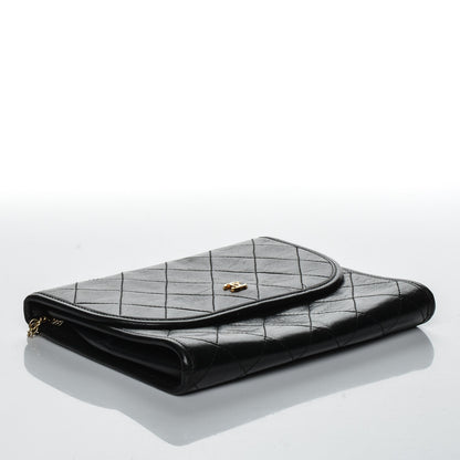 Chanel Lambskin Quilted Mini Evening Flap Black 4 of 14