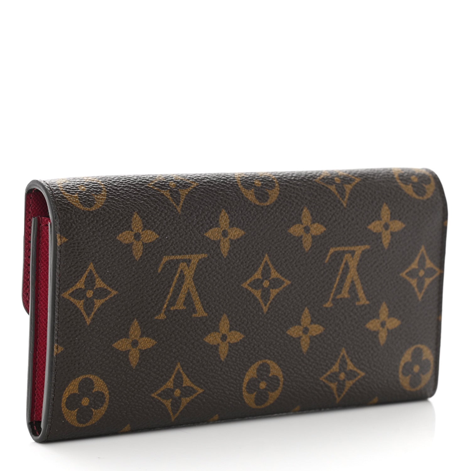 Louis Vuitton Monogram Emilie Wallet Fuchsia 3 of 9