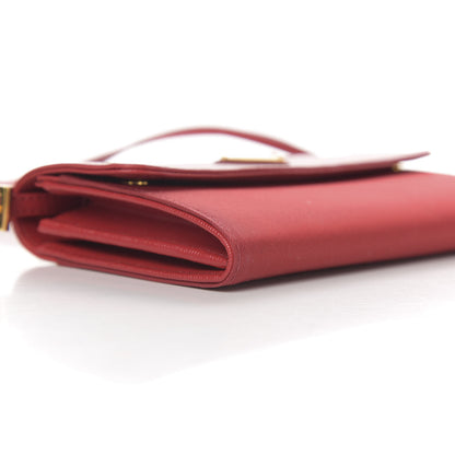 Prada Vitello Move Flap Wallet With Strap Fuoco 8 of 11