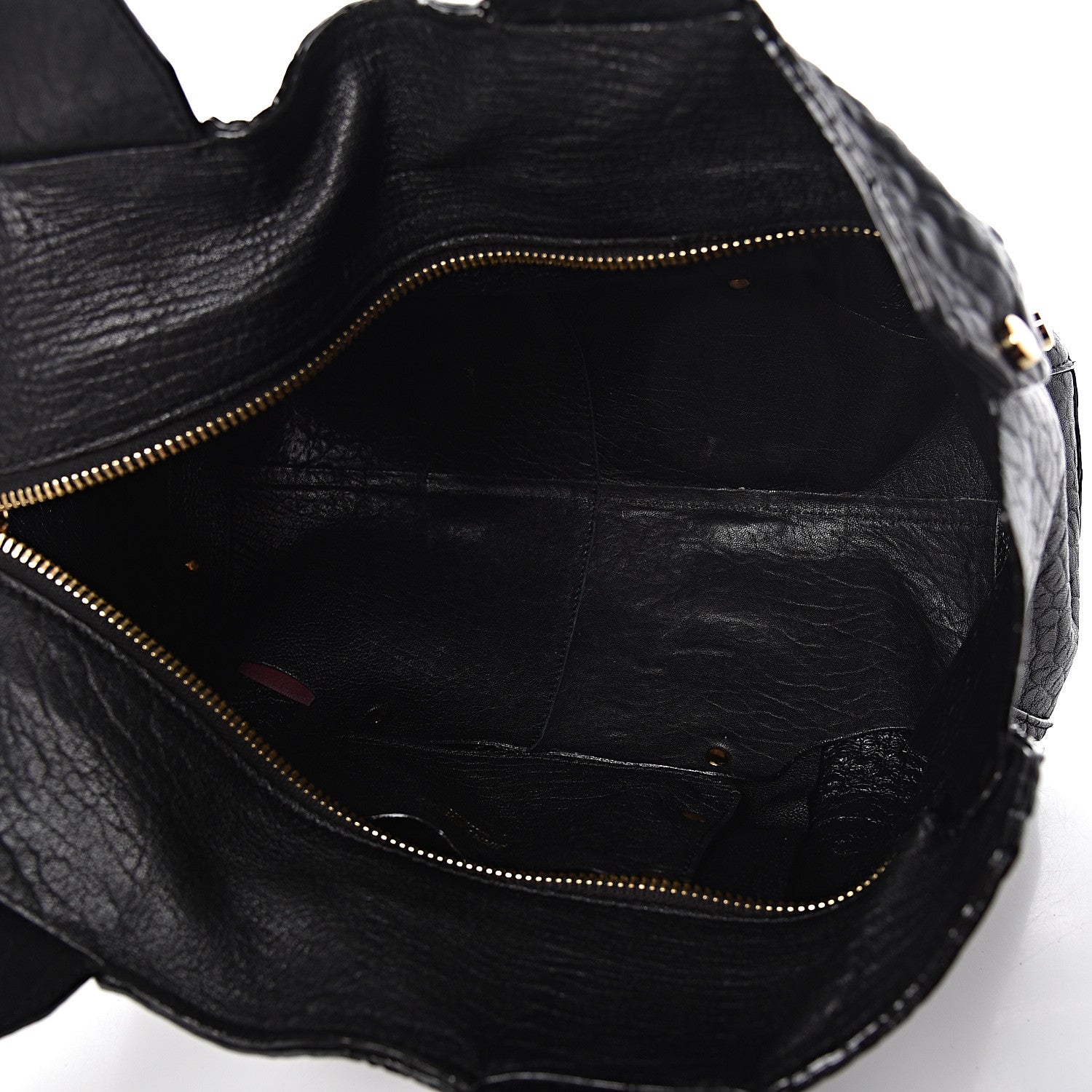 Jimmy Choo Grained Calfskin Studded Lockett Shopper Tote Black 5 of 13