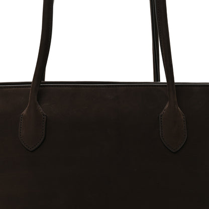 The Row Nubuck Terrasse Bag Dark Mocha 7 of 9