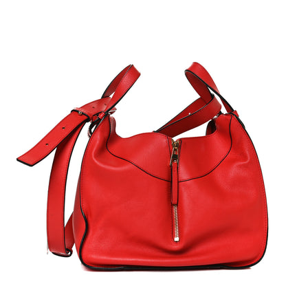 Loewe Calfskin Small Hammock Shoulder Bag Red 9 of 13