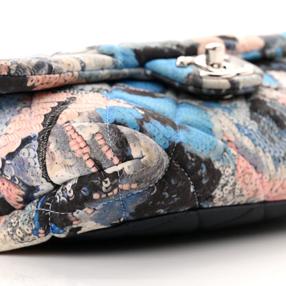 Chanel Canvas Sequin Print Quilted Waist Bag Multicolor 9 of 10