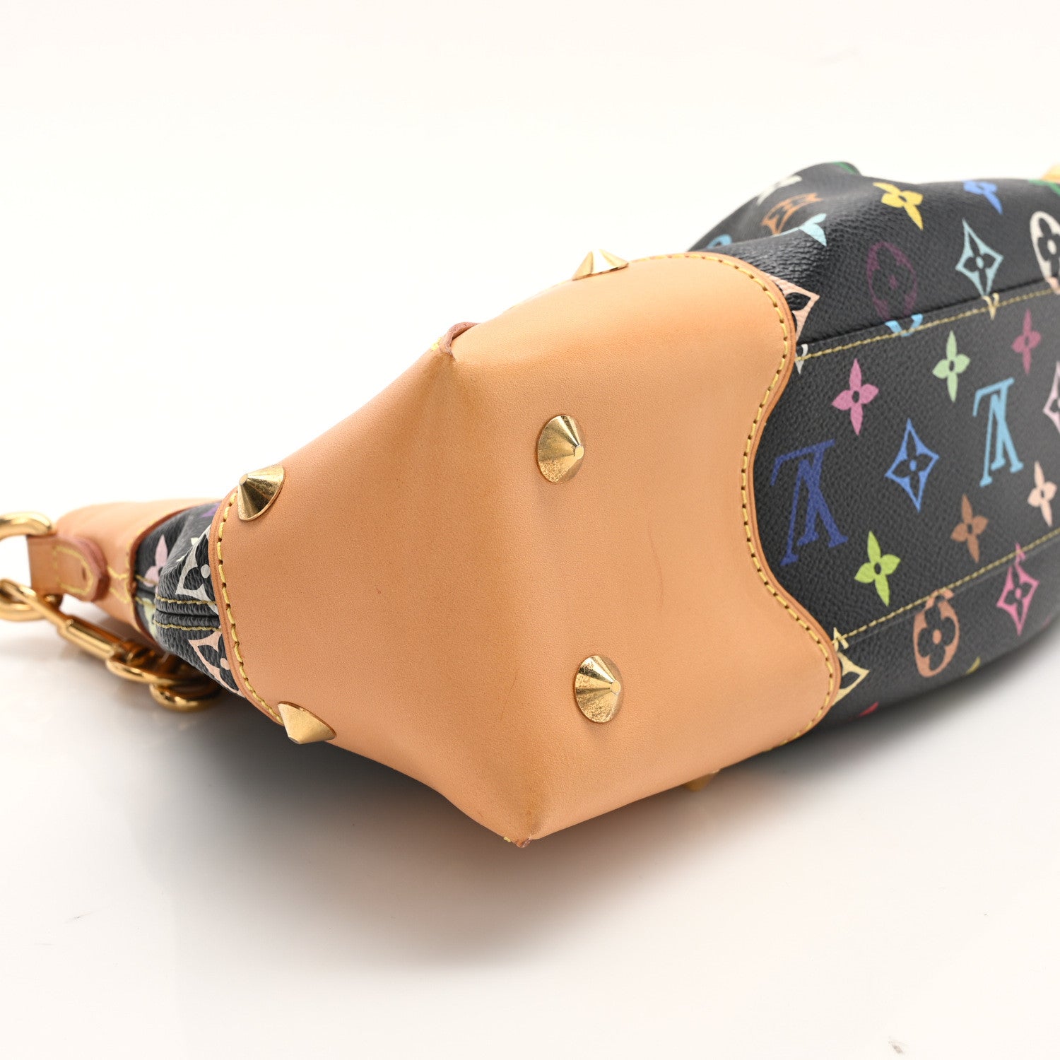 Louis Vuitton Monogram Multicolor Judy MM Black 8 of 9