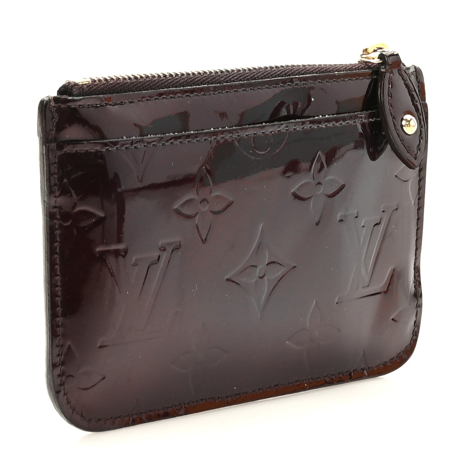 Louis Vuitton Vernis Key Pouch Amarante 4 of 7