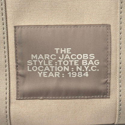 Marc Jacobs Cotton Canvas Medium The Traveler Tote Bag Beige 8 of 13