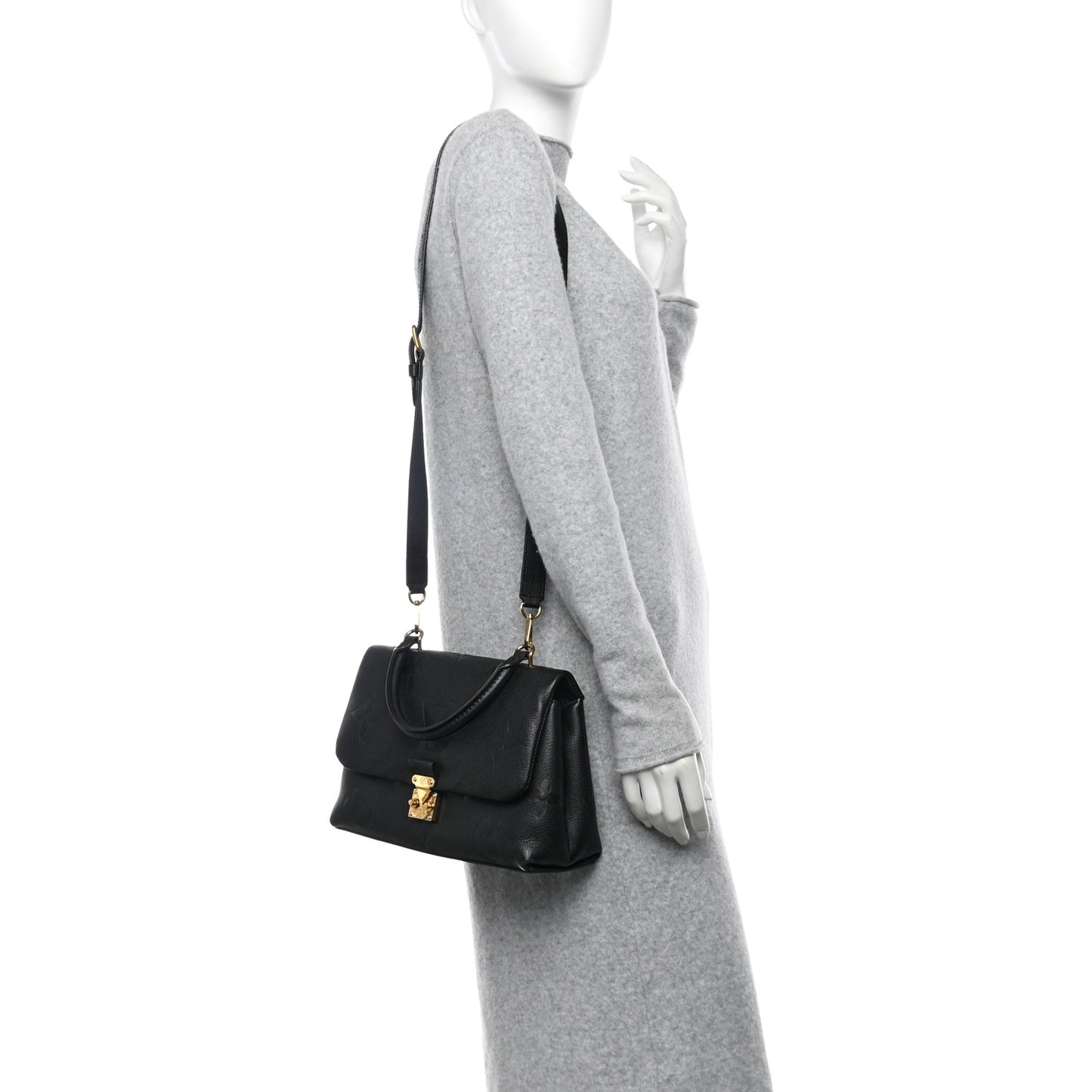 Empreinte Monogram Giant Madeleine MM Black