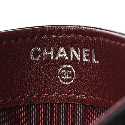 Chanel Lambskin Quilted Card Holder Black 6 of 9