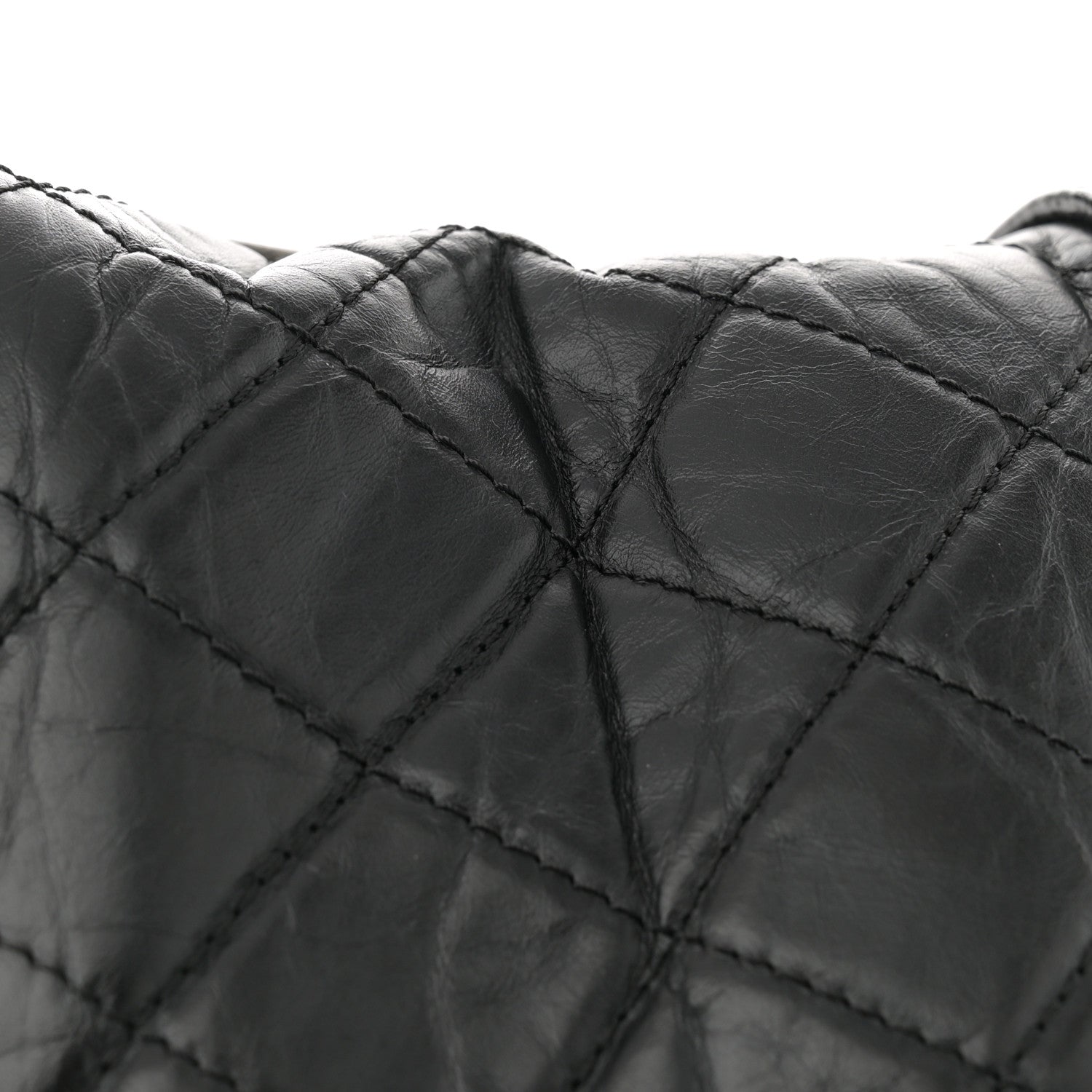 Chanel Aged Calfskin Quilted Medium Gabrielle Hobo Black 13 of 13