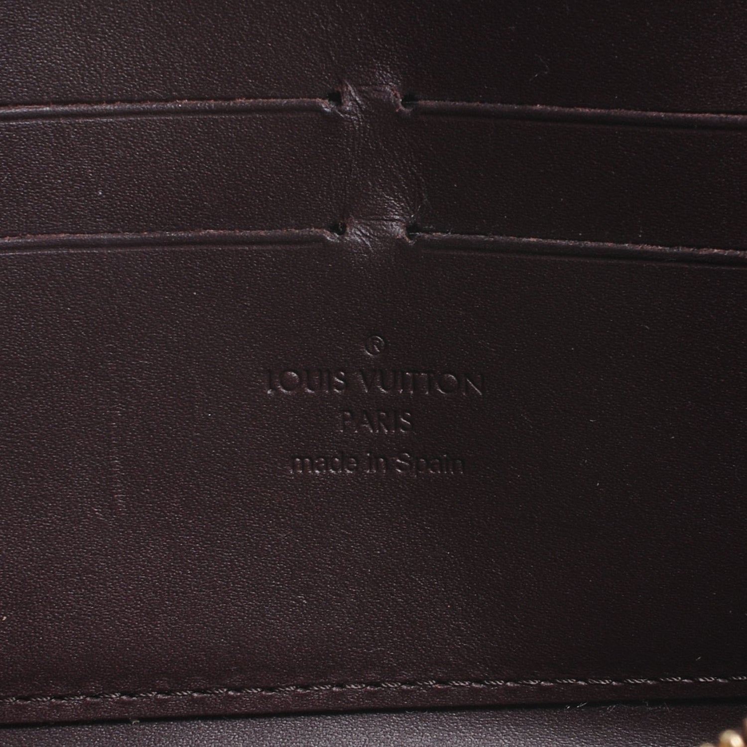 Louis Vuitton Vernis Zippy Wallet Amarante 8 of 9