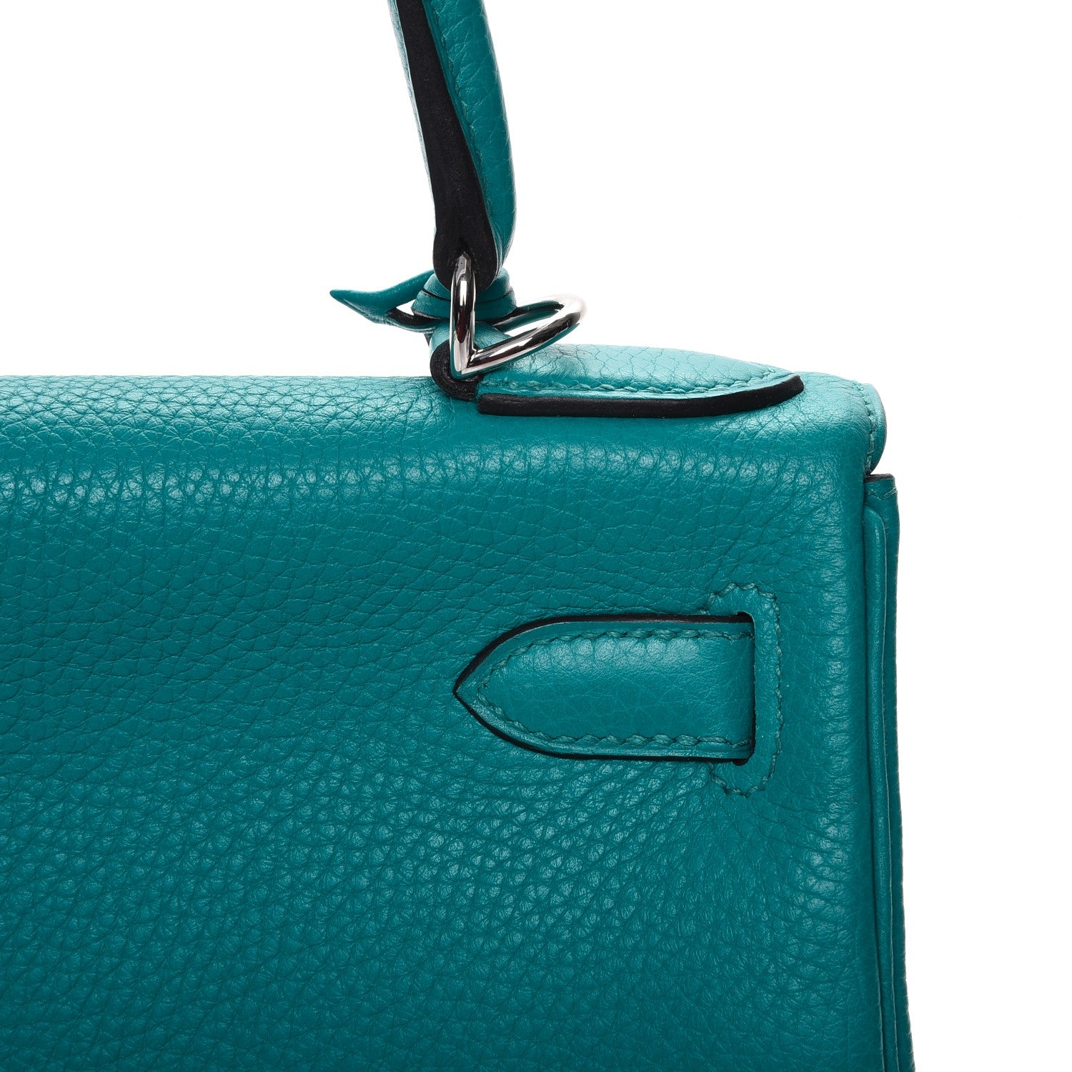 Hermes Taurillon Clemence Kelly Retourne 28 Bleu Paon 11 of 27