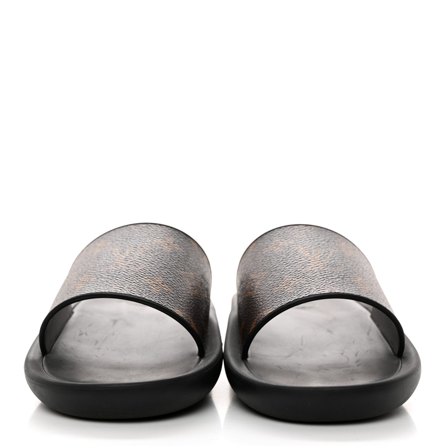 Monogram Sunbath Flat Mules 39