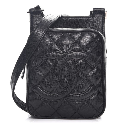 Chanel Caviar Quilted Camera Shoulder Bag Black 1 of 12