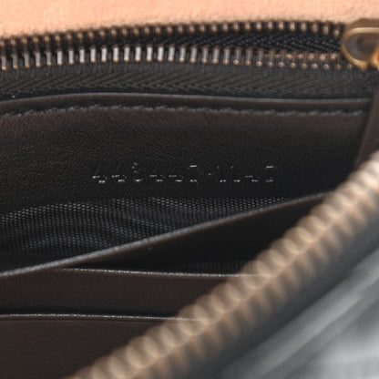 Gucci Calfskin Matelasse Mini GG Marmont Chain Bag Black 7 of 10
