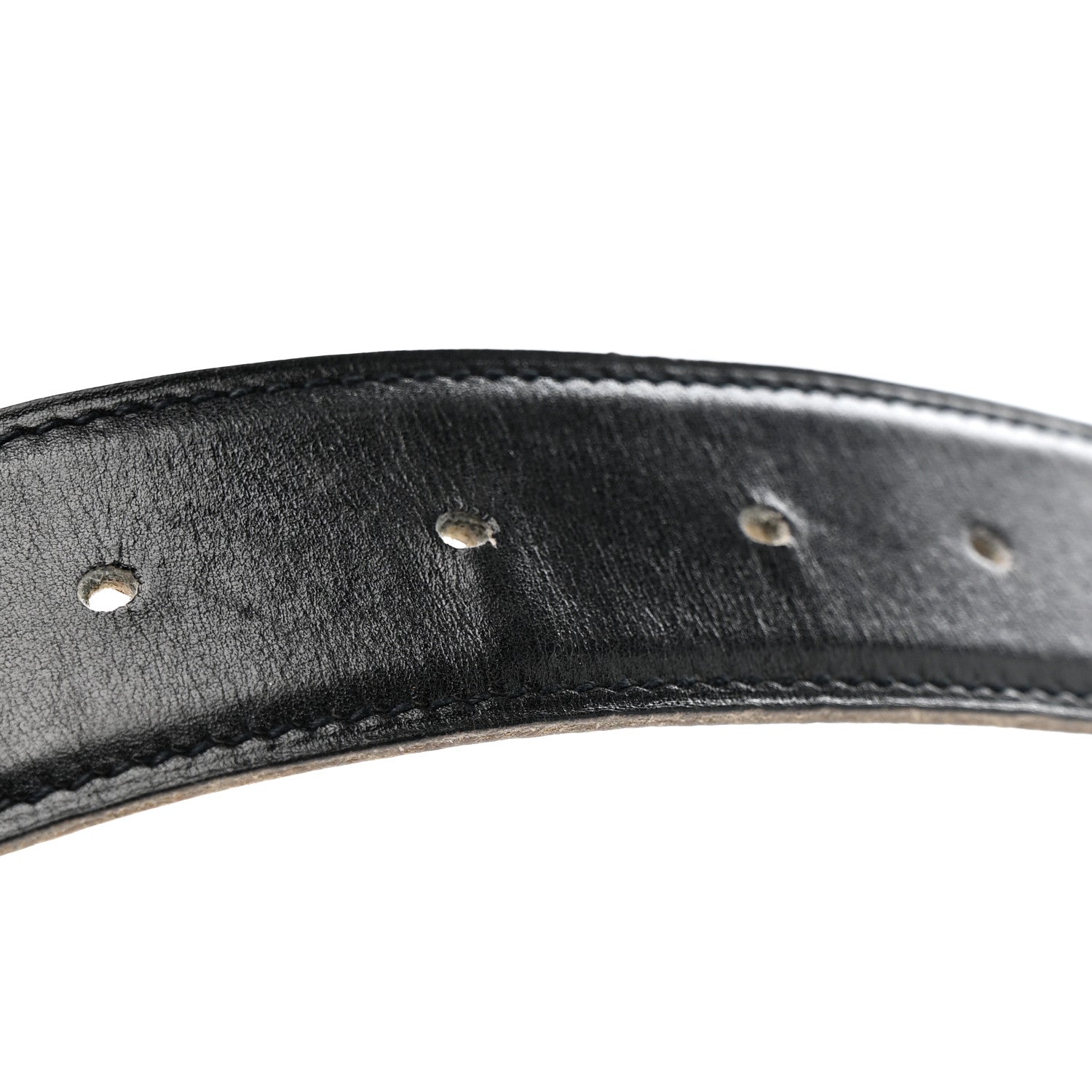 Hermes Box Epsom 32mm H Belt Strap 80 32 Black Gold 9 of 9