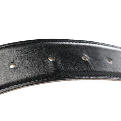 Hermes Box Epsom 32mm H Belt Strap 80 32 Black Gold 9 of 9