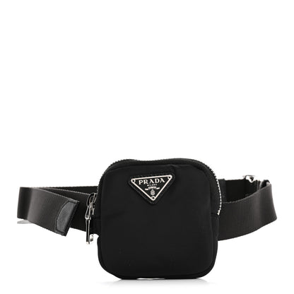 Prada Re-Nylon Belt With Square Pouch Black 1 of 11