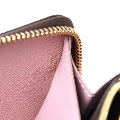 Louis Vuitton Monogram Clemence Wallet Rose Ballerine 6 of 7