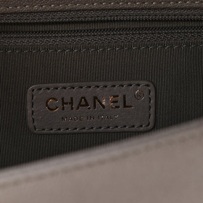 Chanel Caviar Quilted New Medium Boy Flap Grey 11 of 20