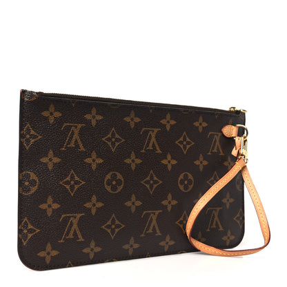 Louis Vuitton Monogram Neverfull MM GM Pochette 3 of 7