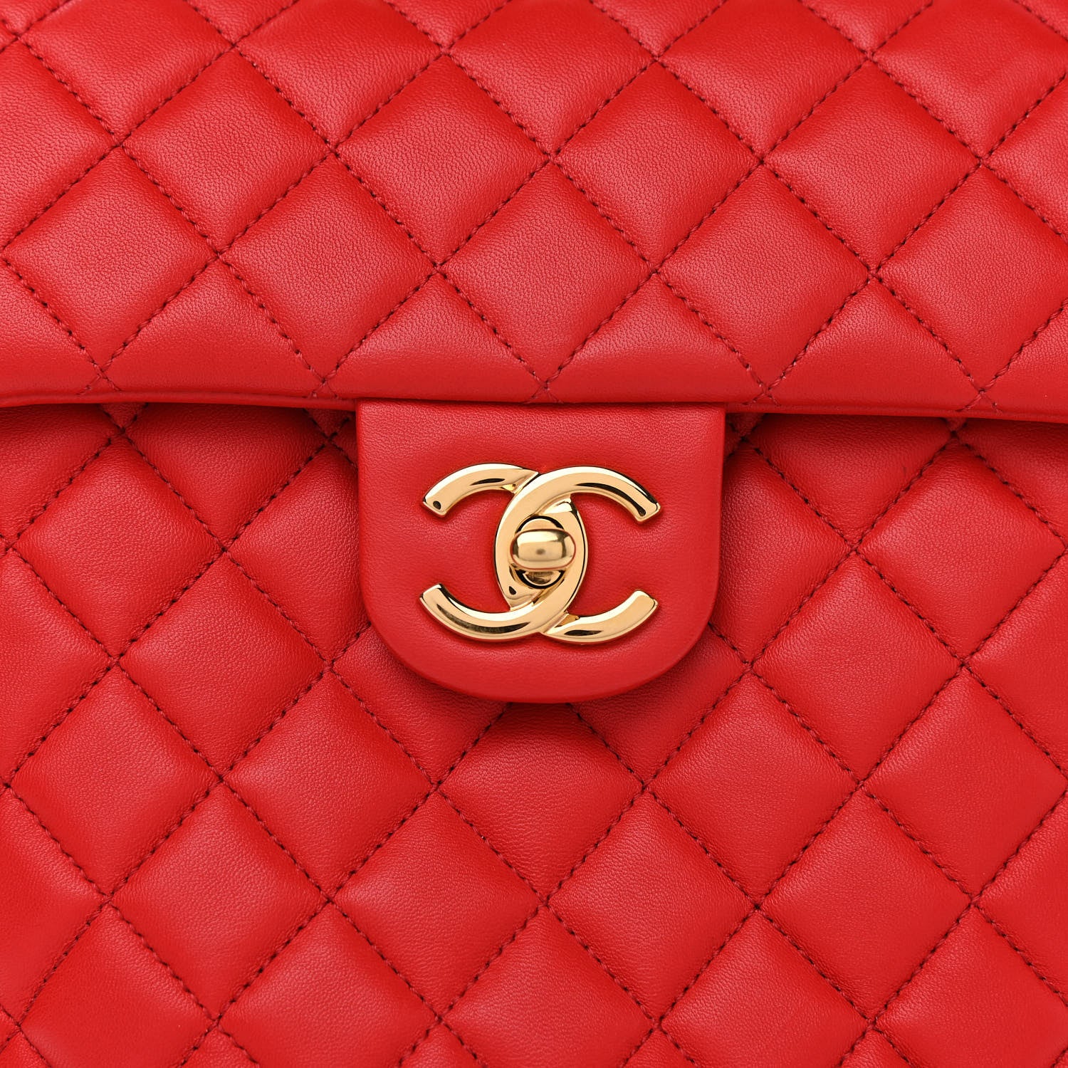 Chanel Calfskin Quilted Small Urban Spirit Backpack Red 8 of 10