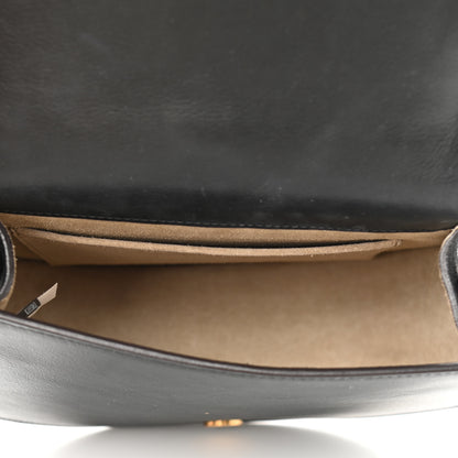 Chloe Calfskin Suede Medium Nile Bracelet Bag Black 5 of 10