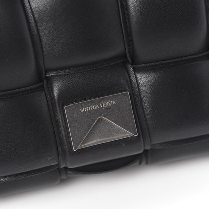 Bottega Veneta Nappa Maxi Intreccio Padded Cassette Crossbody Bag Black 6 of 9