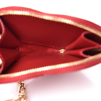 Louis Vuitton Vernis Coeur Heart Coin Purse Pomme D'Amour 5 of 10