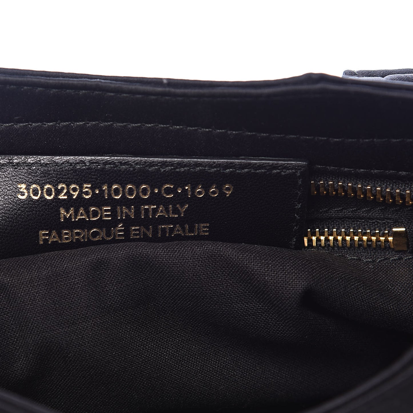 Satin Classic Gold Hardware Mini City Black