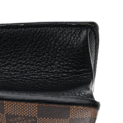 Louis Vuitton Damier Ebene Vavin Chain Wallet Black 17 of 17