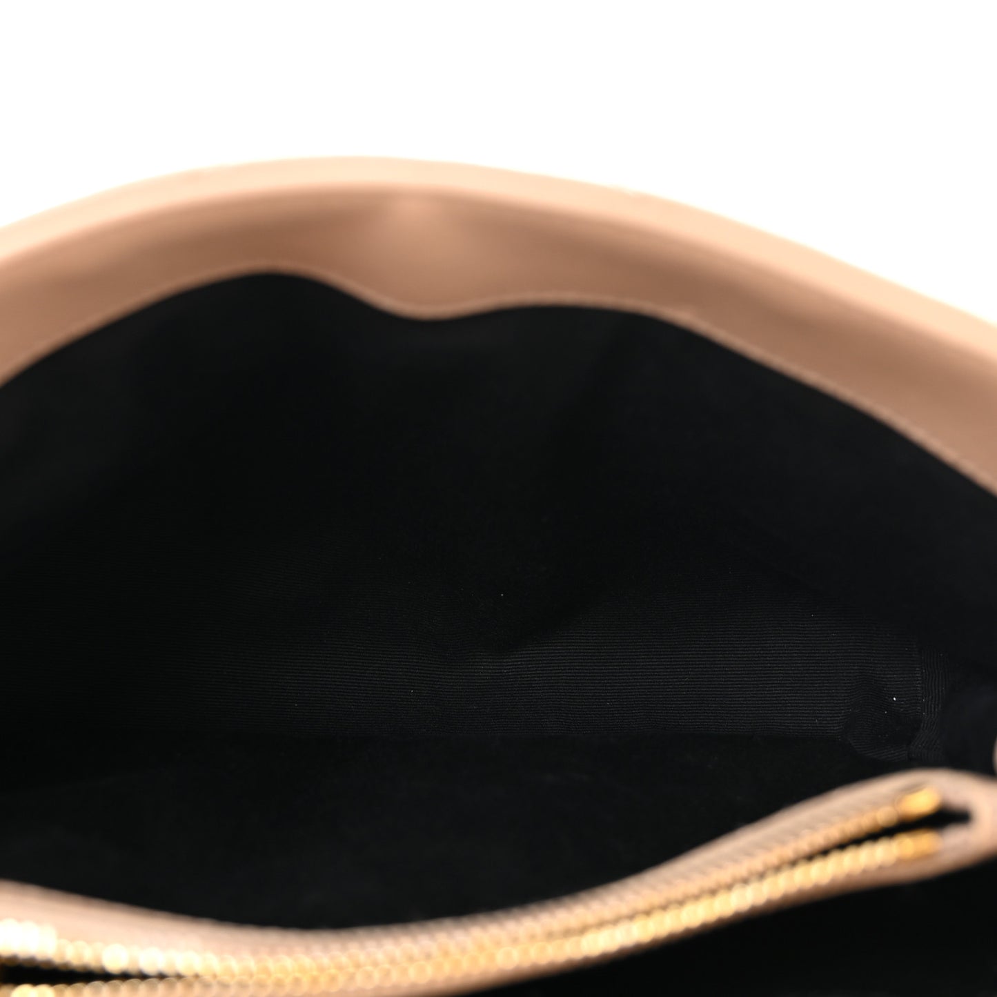 Calfskin Y Quilted Monogram Small Loulou Chain Satchel Dark Beige