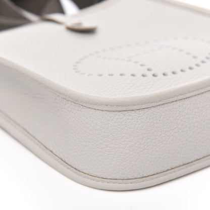 Hermes Taurillon Clemence Amazone Evelyne TPM Gris Perle Etain 7 of 9