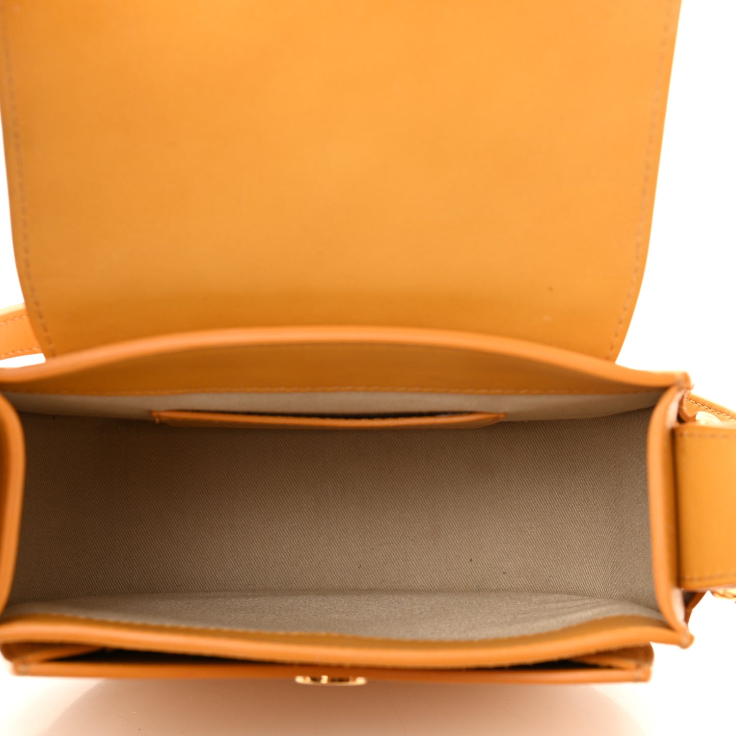 Calfskin Small Tess Bag Burning Camel