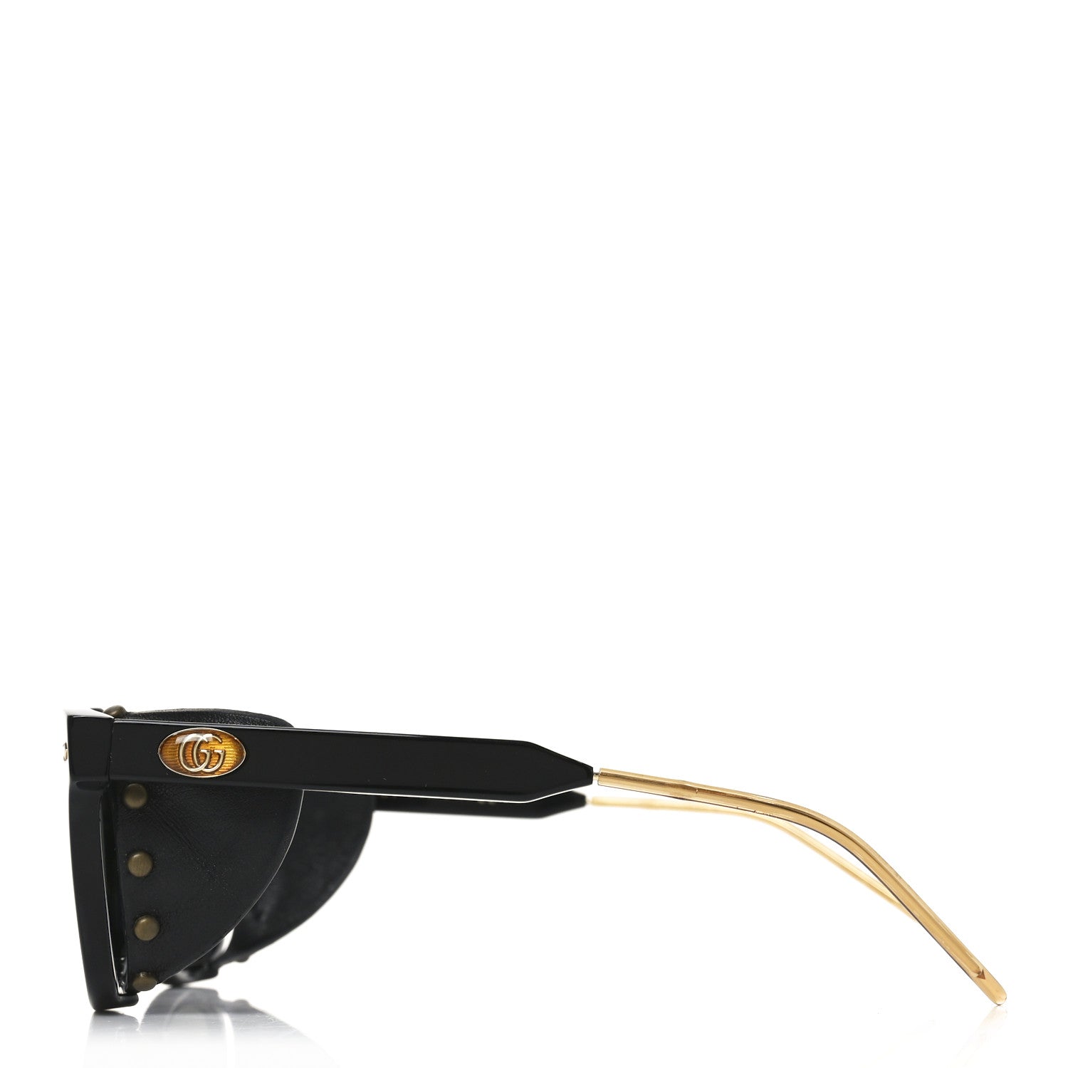 Gucci Acetate Square Frame Sunglasses GG0671S Black 3 of 6