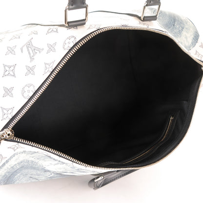 Louis Vuitton Savane Monogram Elephant Chapman Keepall Bandouliere 45 Dune 5 of 7