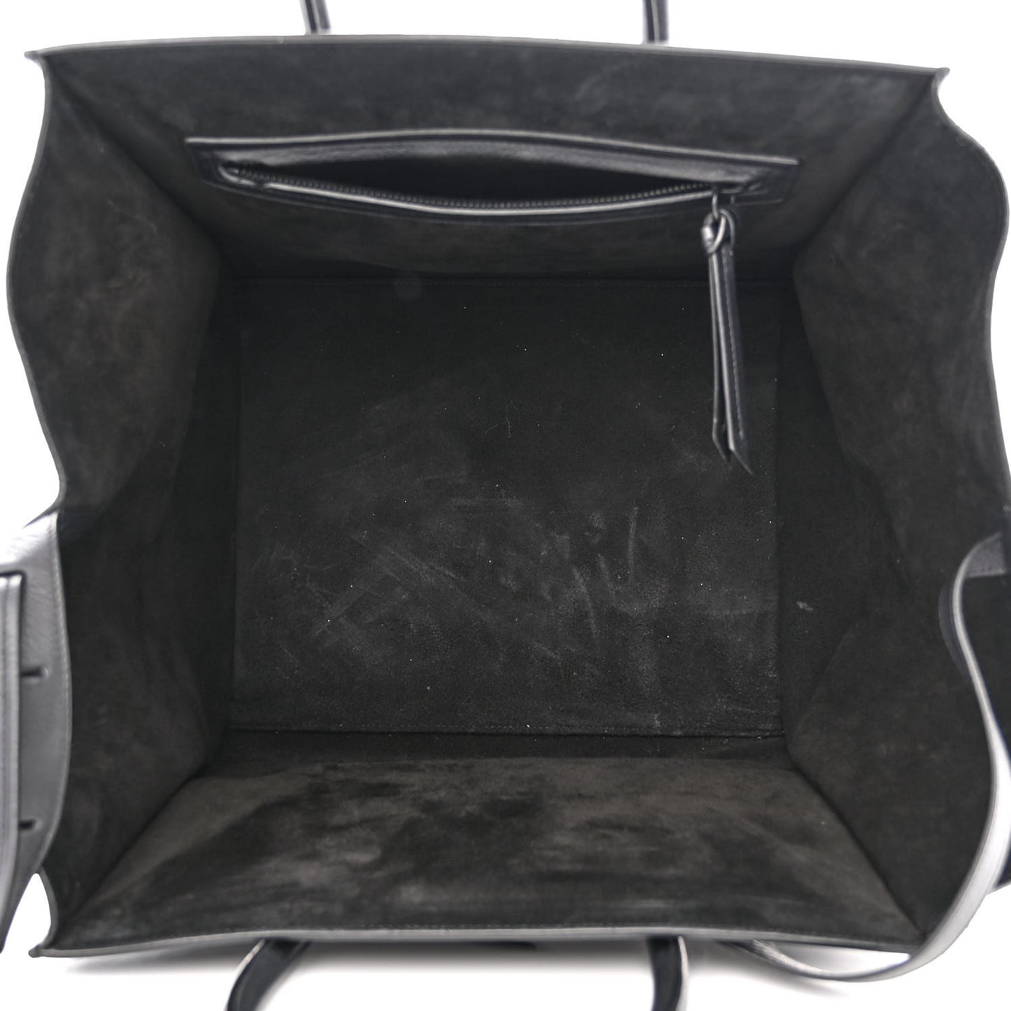 Supple Calfskin Medium Phantom Luggage Black