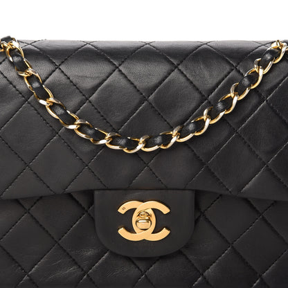 Chanel Lambskin Quilted Small Double Flap Black 11 of 11