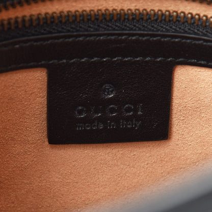 Gucci Calfskin Matelasse GG Marmont Travel Bag Black 6 of 10