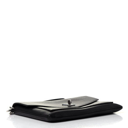 Louis Vuitton Soft Calfskin My Lockme Pochette Black 3 of 5