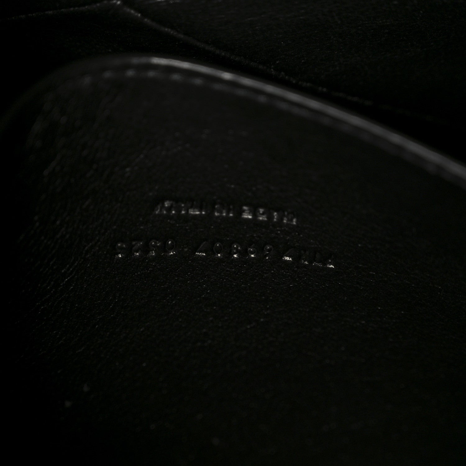 Saint Laurent Lambskin Large Cassandre Envelope Pouch Light Musk 7 of 8