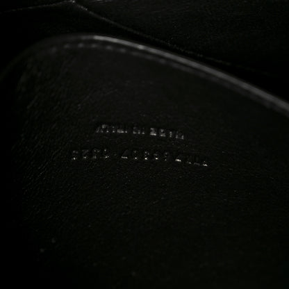 Saint Laurent Lambskin Large Cassandre Envelope Pouch Light Musk 7 of 8