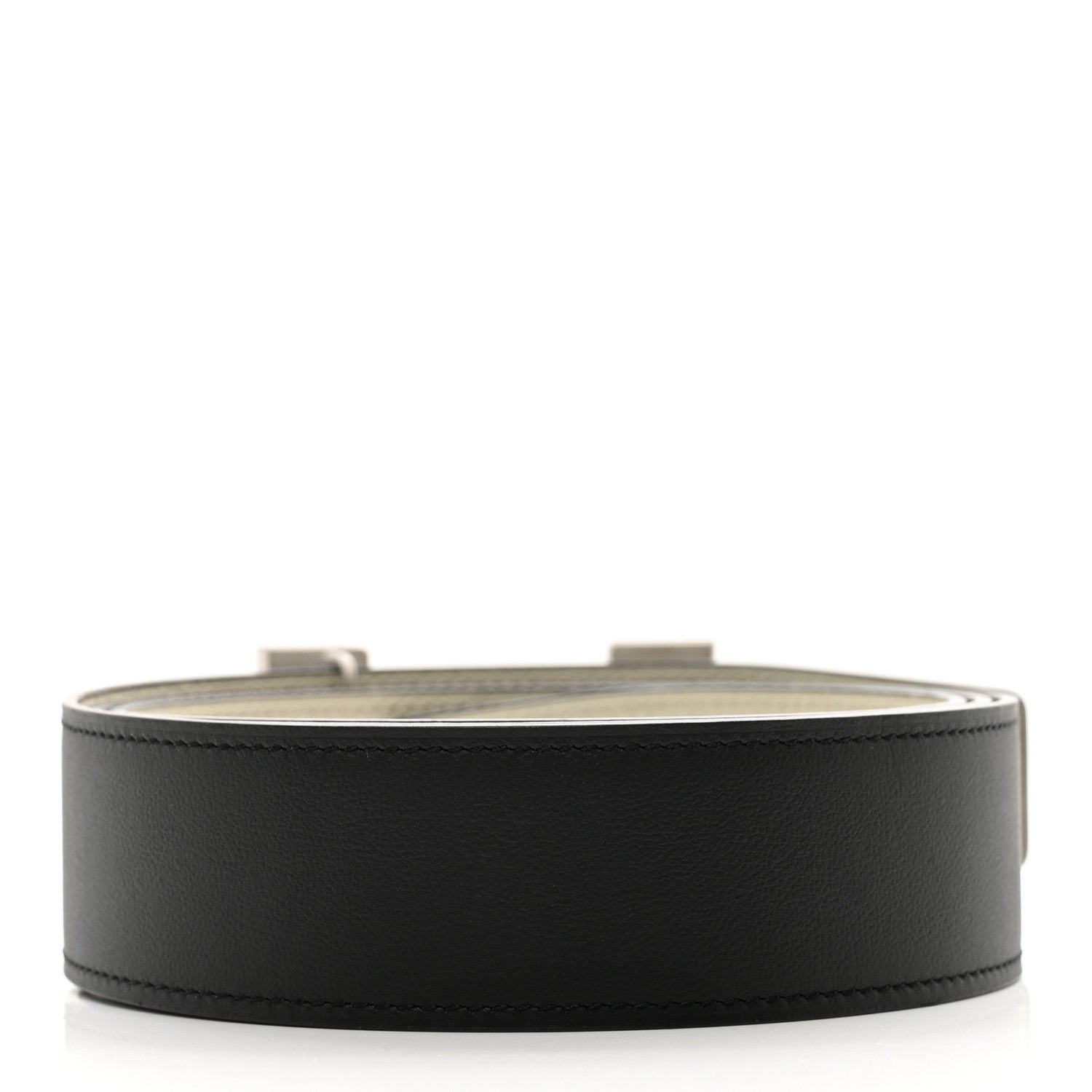 Hermes Swift Togo 38mm Constance H Belt 110 44 Black Sauge 2 of 4