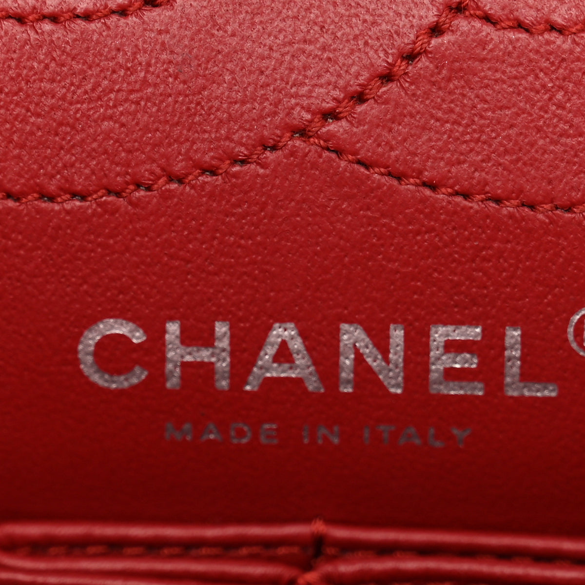 Aged Calfskin Quilted 2.55 Reissue 225 Flap Red