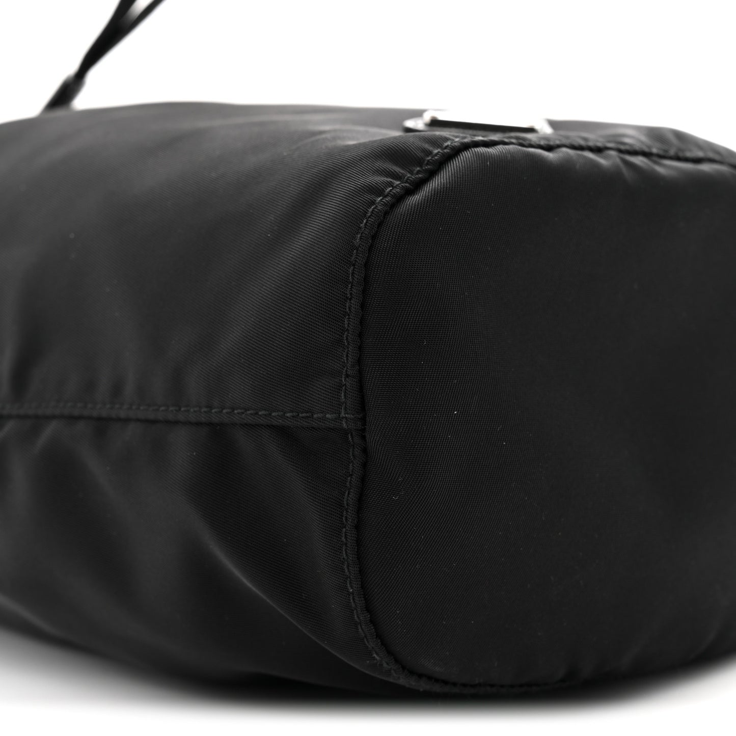Nylon Vela Drawstring Pouch Black
