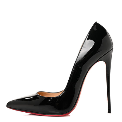 Christian Louboutin Patent So Kate 120 Pumps 40 Black 1 of 7